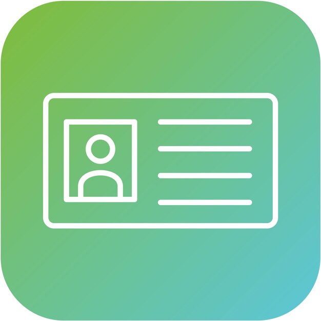 Estilo del icono de la tarjeta de la biblioteca