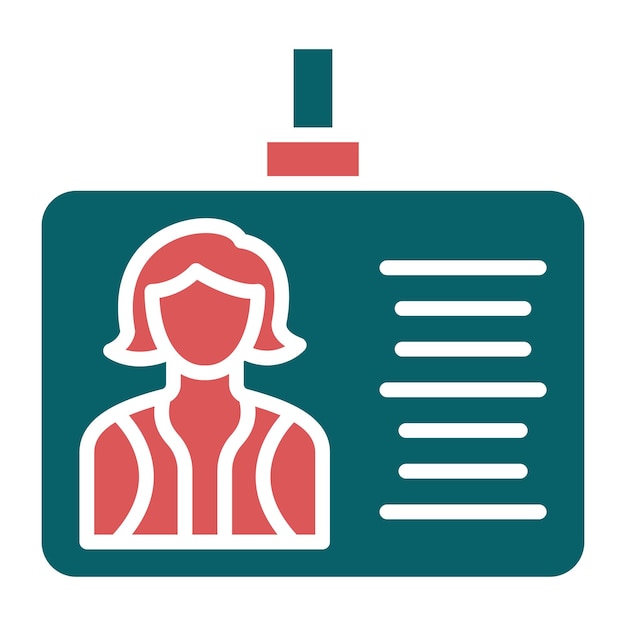 Estilo del icono de la tarjeta compuesta de diseño vectorial