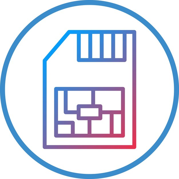 Estilo del icono de la tarjeta SIM