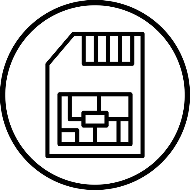 Estilo del icono de la tarjeta SIM
