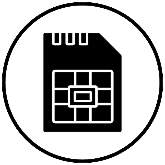 Estilo del icono de la tarjeta SIM
