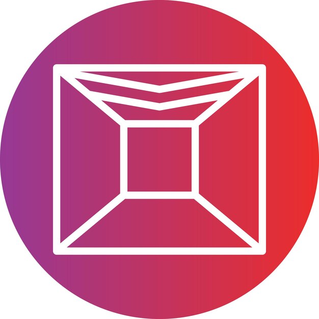 Estilo del icono del techo de diseño vectorial
