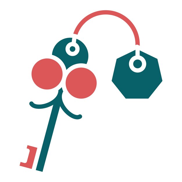 Estilo del icono de la tecla de diseño vectorial