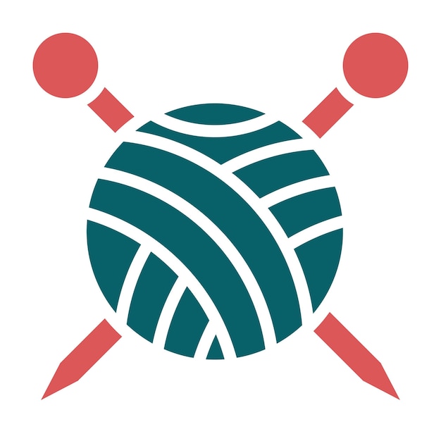 Estilo del icono de tejer
