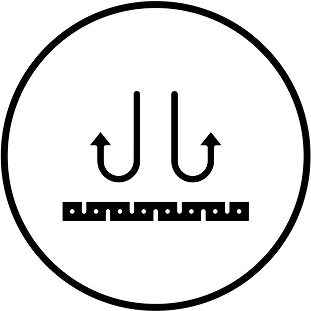 Estilo de icono de tela no respirable de diseño vectorial