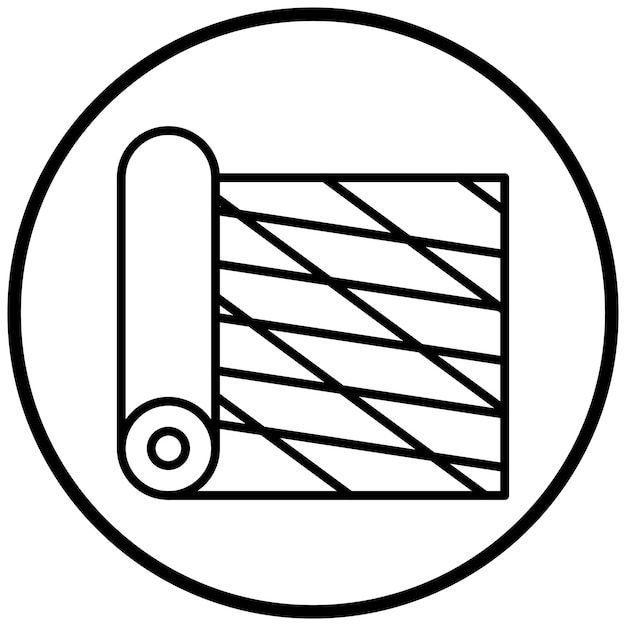 Estilo del icono de tela