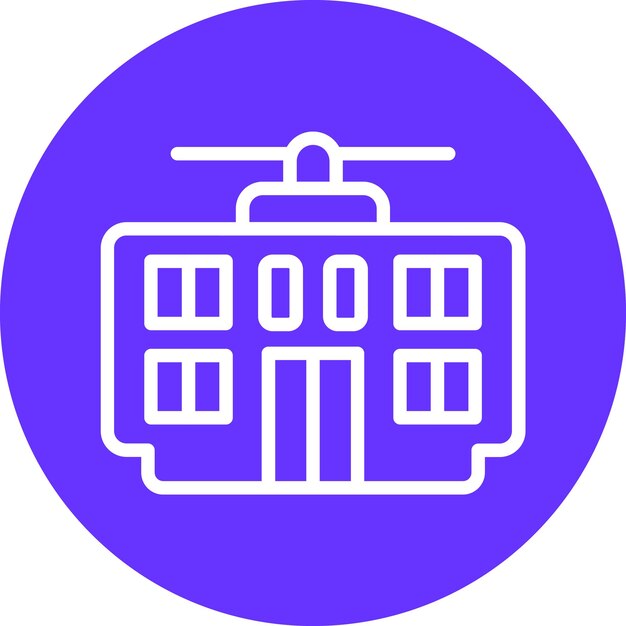 Estilo del icono del teleférico