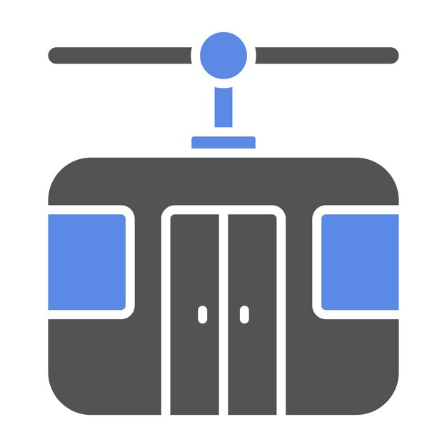 Estilo del icono del teleférico