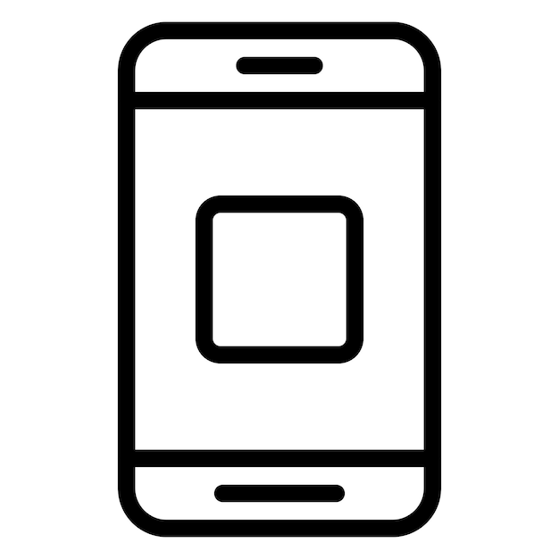Estilo del icono del teléfono inteligente