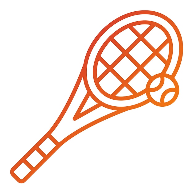 Estilo del ícono del tenis