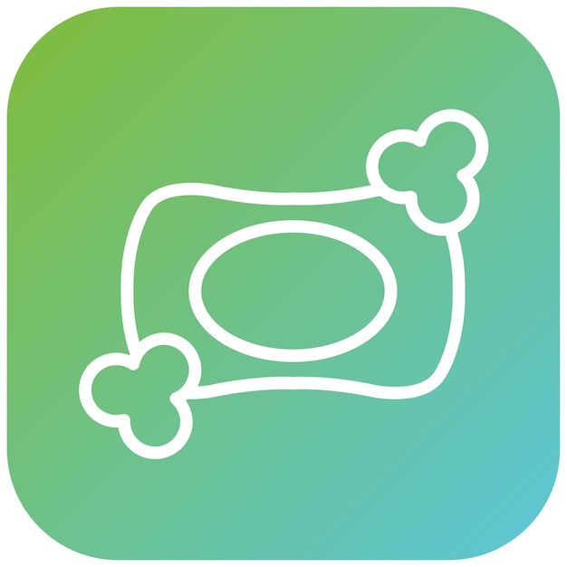 Estilo del icono del tensioactivo de diseño vectorial