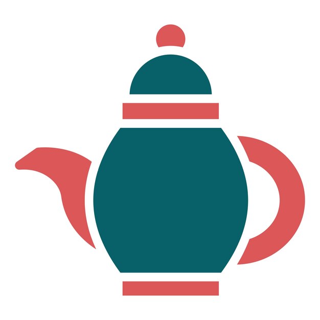 Estilo del icono de la tetera