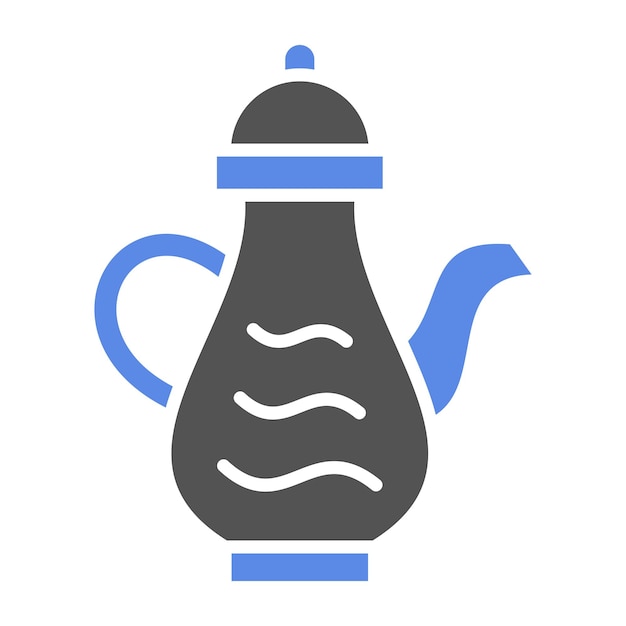 Estilo del icono de la tetera