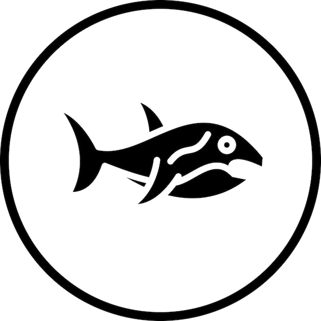 Estilo del icono del tiburón