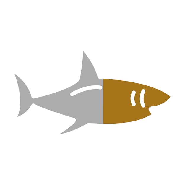 Estilo del icono del tiburón