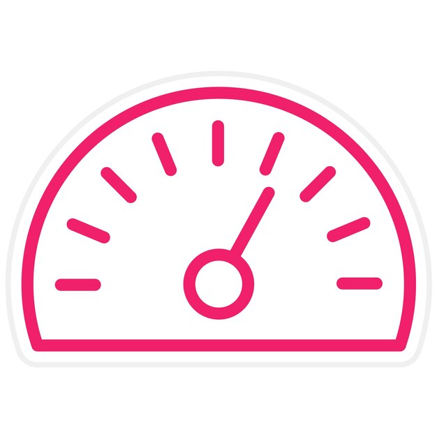 Estilo del icono de tiempo de la memoria de diseño vectorial