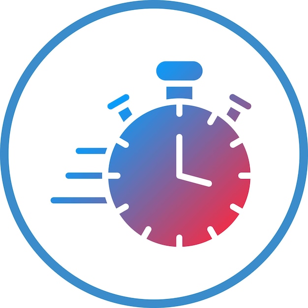 Estilo del icono de tiempo rápido