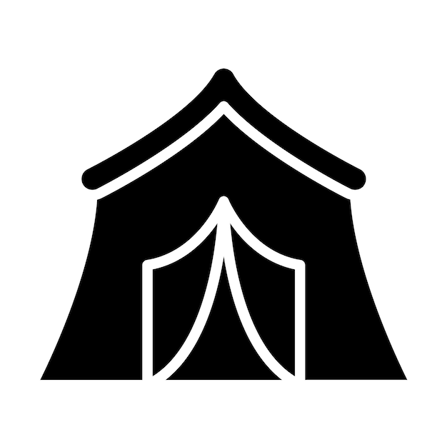 Estilo del icono de la tienda de diseño vectorial