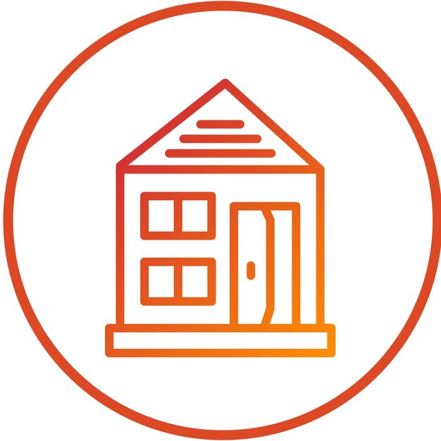 Estilo de icono de la tienda de tatuajes de diseño vectorial