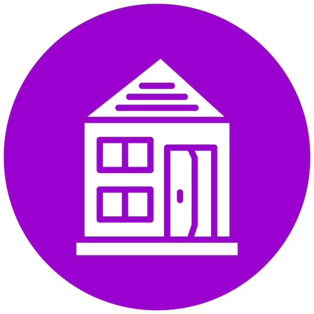 Estilo de icono de la tienda de tatuajes de diseño vectorial