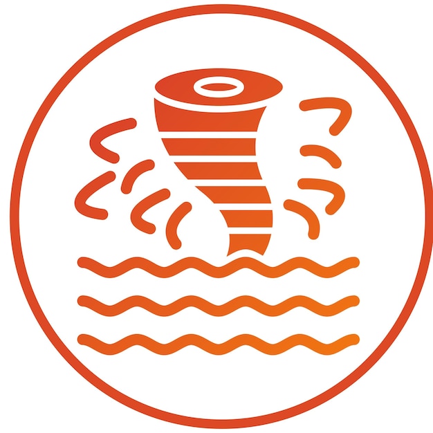 Estilo del icono del tifón