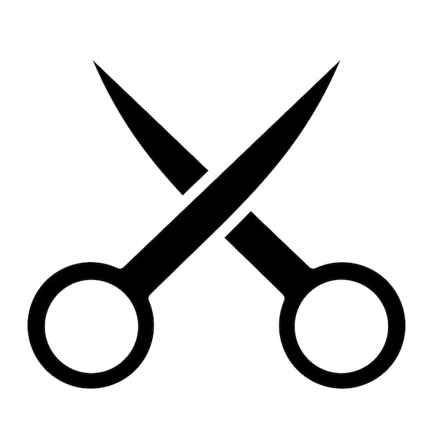 Estilo del icono de las tijeras