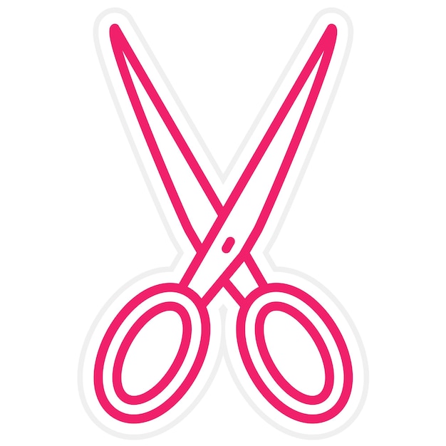 Estilo del icono de las tijeras