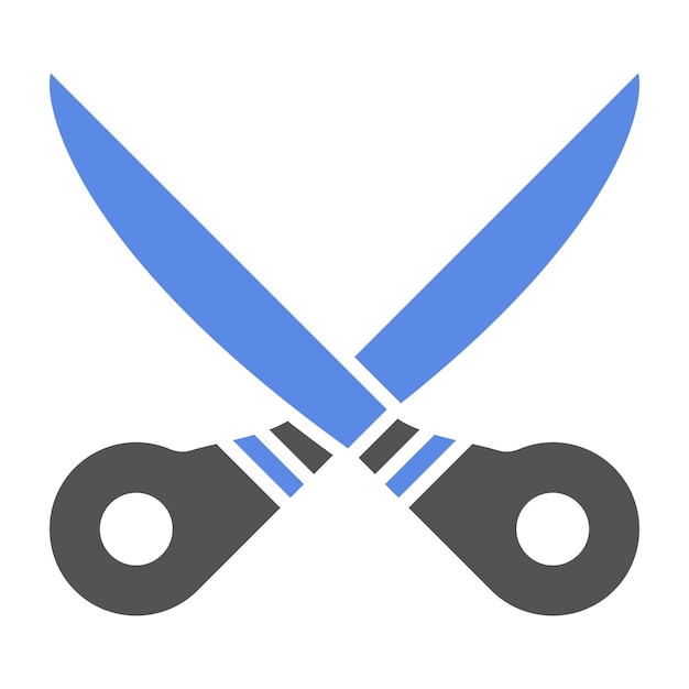 Estilo del icono de las tijeras