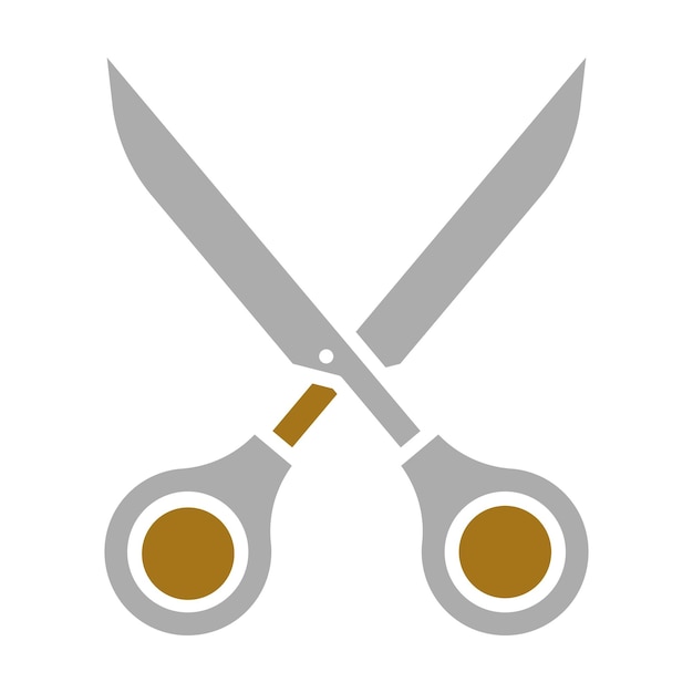 Estilo del icono de las tijeras