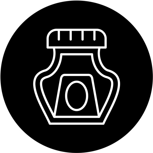 Estilo del icono de la tinta