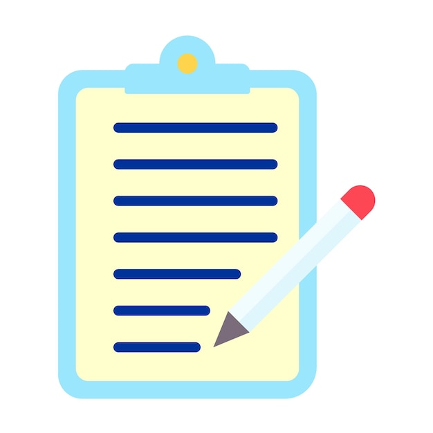 Estilo del icono para tomar notas