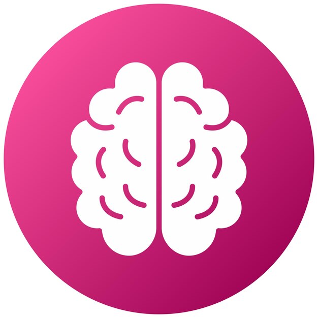 Estilo de icono de tormenta de ideas de diseño vectorial