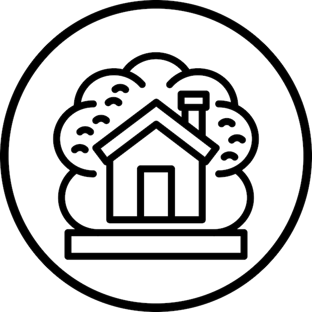 Estilo del icono de la tormenta de polvo