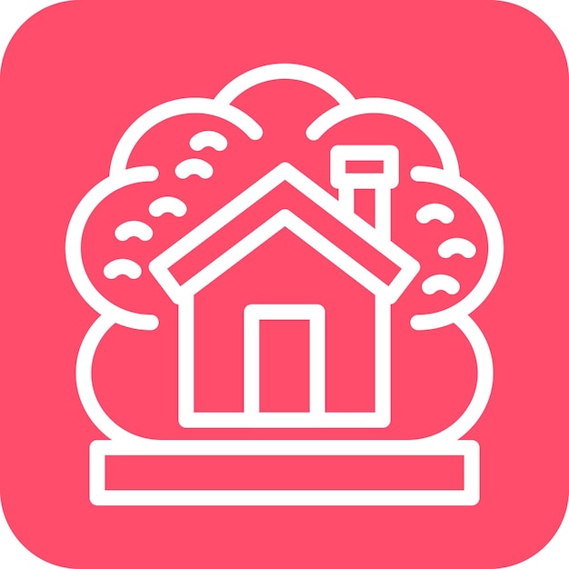 Estilo del icono de la tormenta de polvo