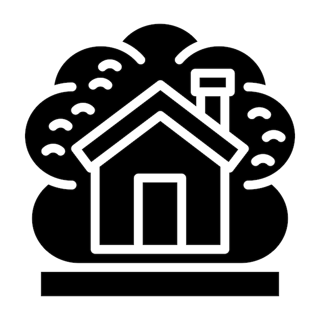 Estilo del icono de la tormenta de polvo