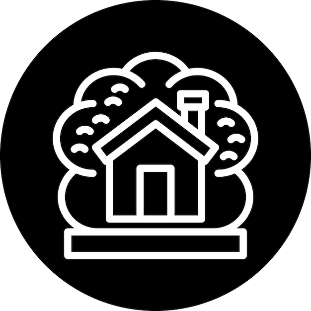 Estilo del icono de la tormenta de polvo