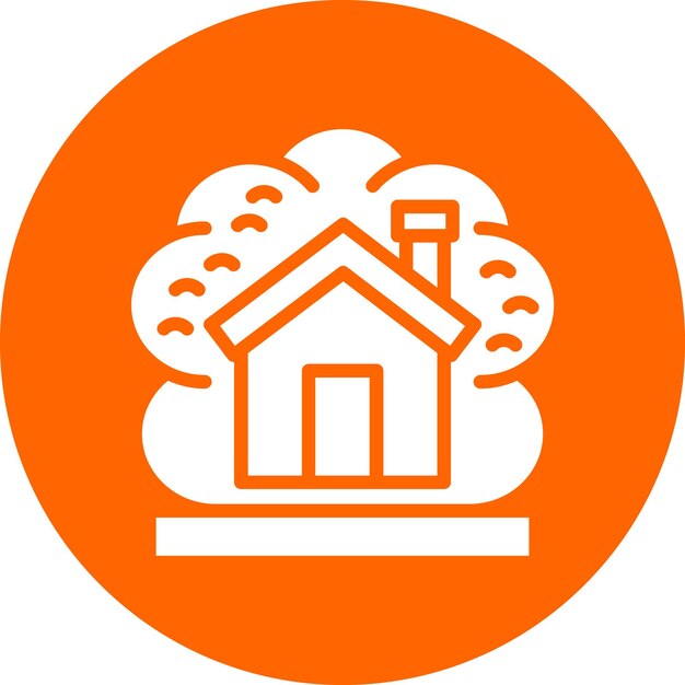 Estilo del icono de la tormenta de polvo