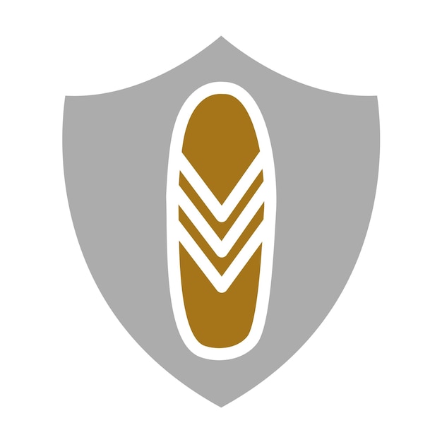 Estilo de icono del torneo de diseño vectorial