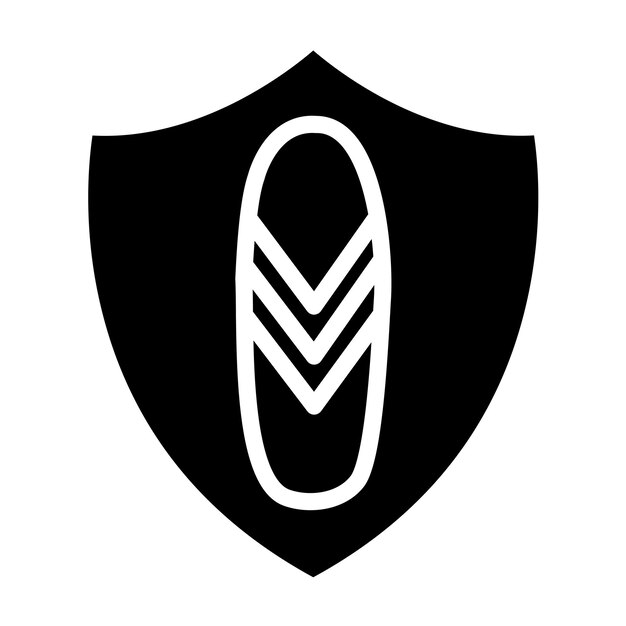 Estilo de icono del torneo de diseño vectorial