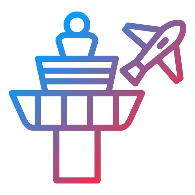 Estilo del icono de la torre de control