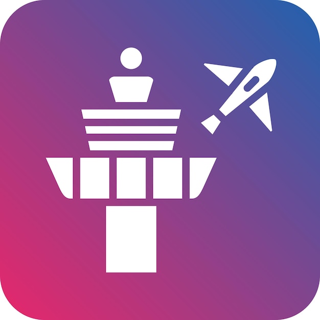 Estilo del icono de la torre de control