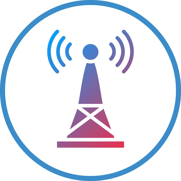 Estilo del icono de la torre de señal