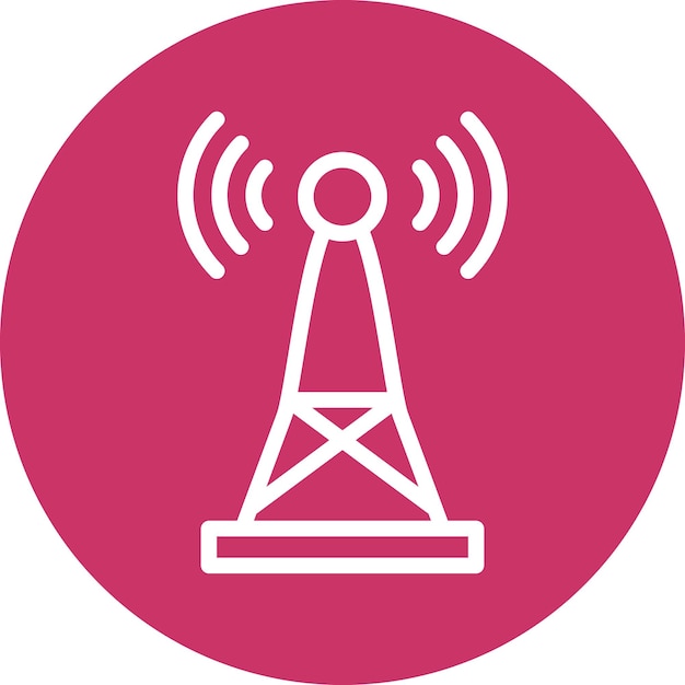 Estilo del icono de la torre de señal
