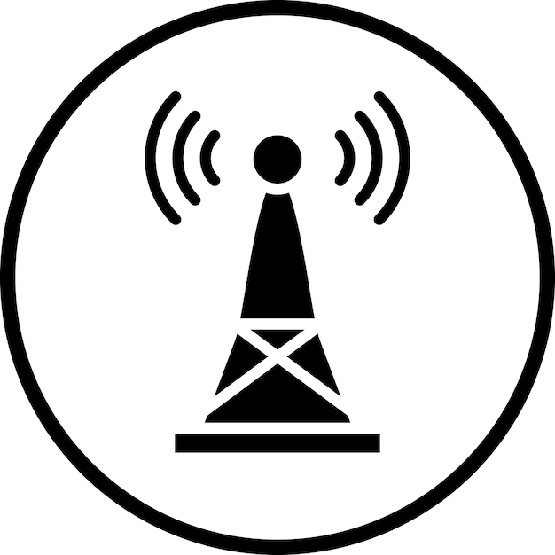 Estilo del icono de la torre de señal