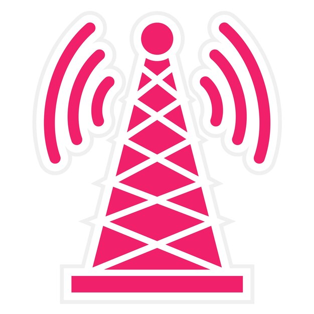 Estilo del icono de la torre de señal