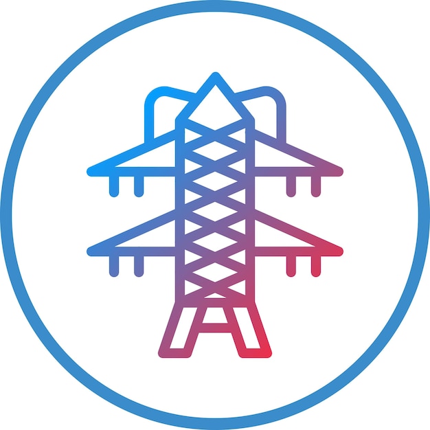 Estilo del icono de la torre de transmisión