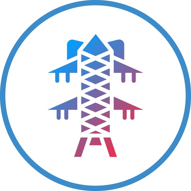 Estilo del icono de la torre de transmisión