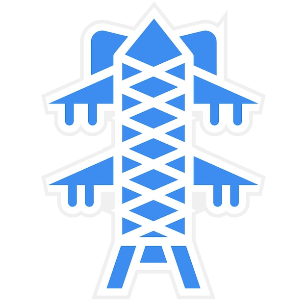 Estilo del icono de la torre de transmisión