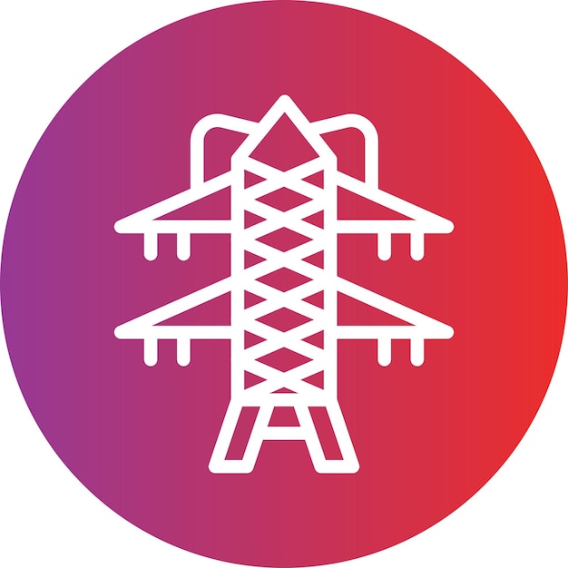 Estilo del icono de la torre de transmisión