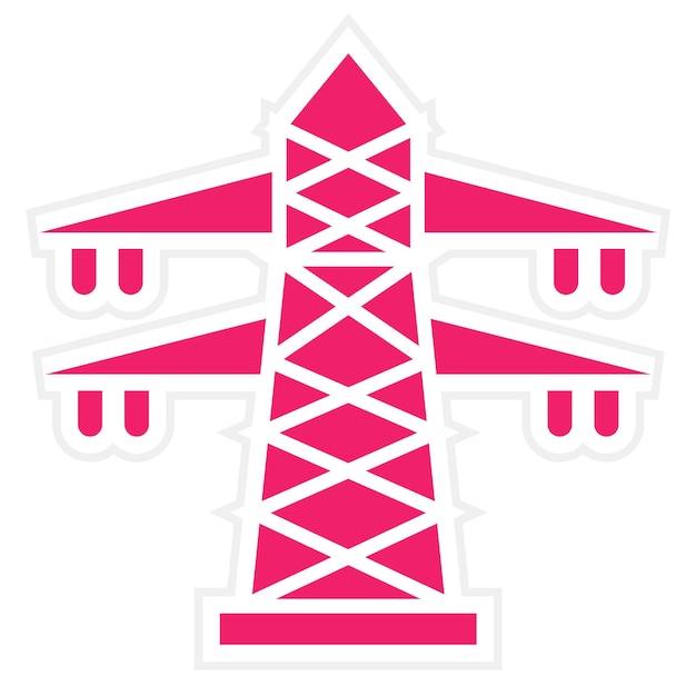 Estilo del icono de la torre de transmisión